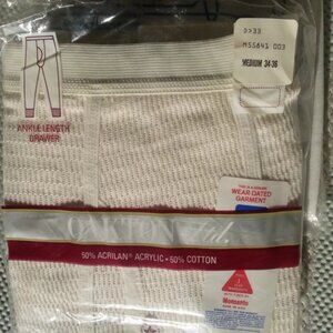 Vtg. NOS Sears Roebuck Oakton Ltd Men's Medium 34-36 Thermal Pant Bottom - USA